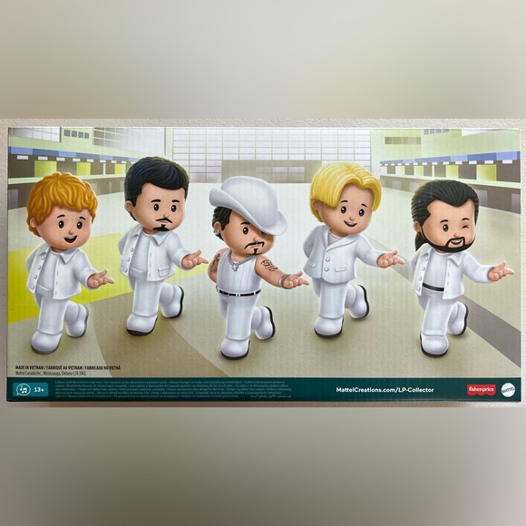 Fisher-Price Little People Backstreet Boys Figures - White and Black - Picture 3 of 5